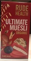 Mängden socker i Rude health ultimate muesli organic