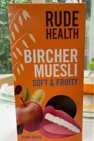 Mängden socker i Bircher muesli soft & fruity