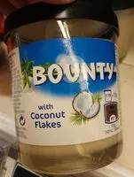 Mängden socker i Bountyaufstrich with Coconut Flakes