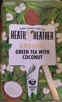 Mängden socker i Heath & Heather: Organic Green Tea & Coconut 20 Bags