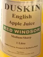 Mängden socker i English Apple Juice - Red Windsor 1L