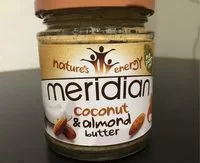 Mängden socker i Bulk Deal 6 X Meridian Coconut & Almond Butter