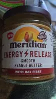 Mängden socker i Energy Release Smooth Peanut Butter with oat fibre