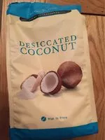 Mängden socker i Desiccated coconut