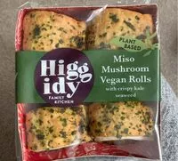 Mängden socker i Miso mushroom vegan rolls