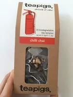 Mängden socker i teapigs chilli chai