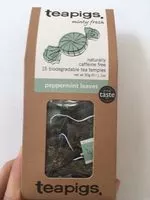 Mängden socker i Teapigs peppermint leaves