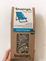 Mängden socker i Teapigs lemon & ginger