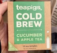 Mängden socker i Cold Brew Cucumber and Apple Tea