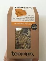 Mängden socker i teapigs chamomile flowers