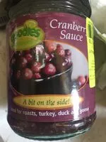 Mängden socker i Sauce cranberry