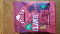 Mängden socker i Claws Strawberry & Butternut Snack