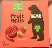 Mängden socker i Strawberry Fruit Rolls