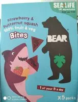 Mängden socker i Strawberry & butternut squash bites