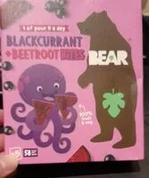 Mängden socker i Bear blackcurrant beetroot bites