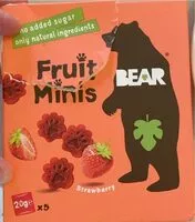 Mängden socker i Fruit Minis