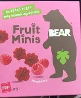 Mängden socker i Bear fruit Minis