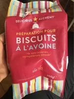 Mängden socker i Preparation pour biscuits a l'avoine