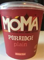 Mängden socker i Moma Original Porridge