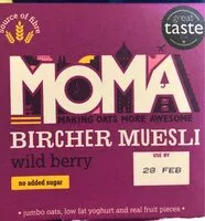 Mängden socker i Moma