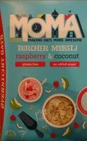 Mängden socker i Bircher Muesli Raspberry & Coconut
