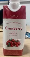 Mängden socker i Cranberry