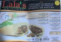 Mängden socker i Samosa de poulet