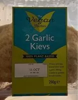 Mängden socker i 2 garlic kievs