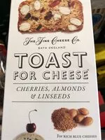 Mängden socker i Cherry Almond Toast For Cheese