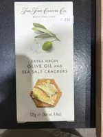 Mängden socker i crackers à l'huile d'olive vierge extra et au sel de mer