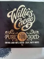 Mängden socker i Willie's Cacao Pure Gold 100% Cacao