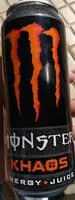 Mängden socker i Monster Energy Orange Khaos