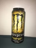 Mängden socker i Monster Energy Rehab Té + Limonada + Energy