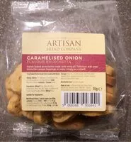 Mängden socker i Caramelised onion flavour bruscetta