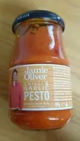 Mängden socker i Jamie Oliver Chilli & Garlic Pesto
