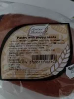 Mängden socker i Pastry with poppy seeds