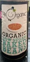 Mängden socker i Organic low sugar baked beans