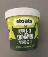Mängden socker i Porridge Pomme, Raisins Secs Et Cannelle