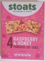 Mängden socker i Raspberry and Honey Porridge Oat Bars