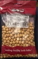 Mängden socker i Roasted chickpeas