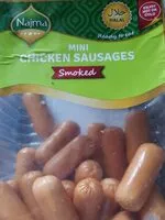 Mängden socker i Mini chicken sausages smoked