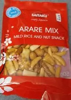 Mängden socker i Arare mix