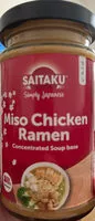 Mängden socker i Miso Chicken Ramen