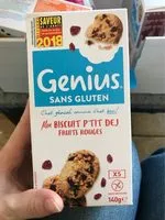 Mängden socker i Biscuit p'tit dej fruits rouges