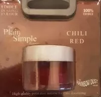 Mängden socker i Edible Dusting Colour Chili Red