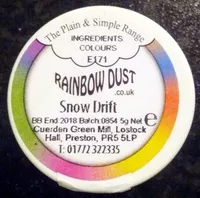 Mängden socker i Snow Drift