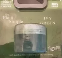 Mängden socker i Edible Dusting Colour Ivy Green