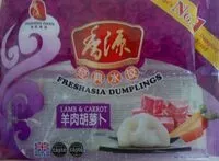 Mängden socker i Fresh Asia Handmade Dumpling Lamb Carrot Filling