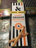Mängden socker i classic grissini