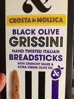 Mängden socker i & Mollica Black Olive Grissini
